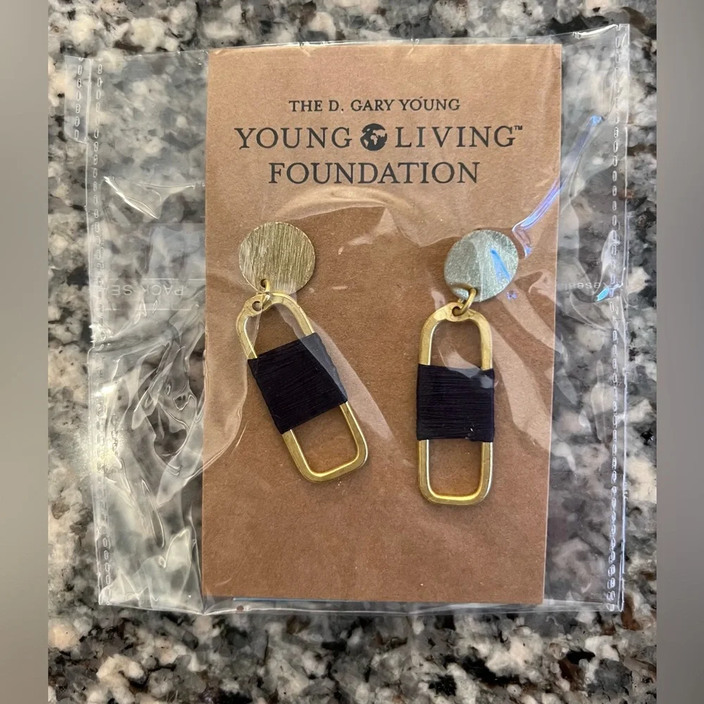 Young Living Foundation Earrings - Picture 1 of 3